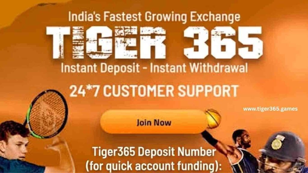 Tiger365 Deposit Number